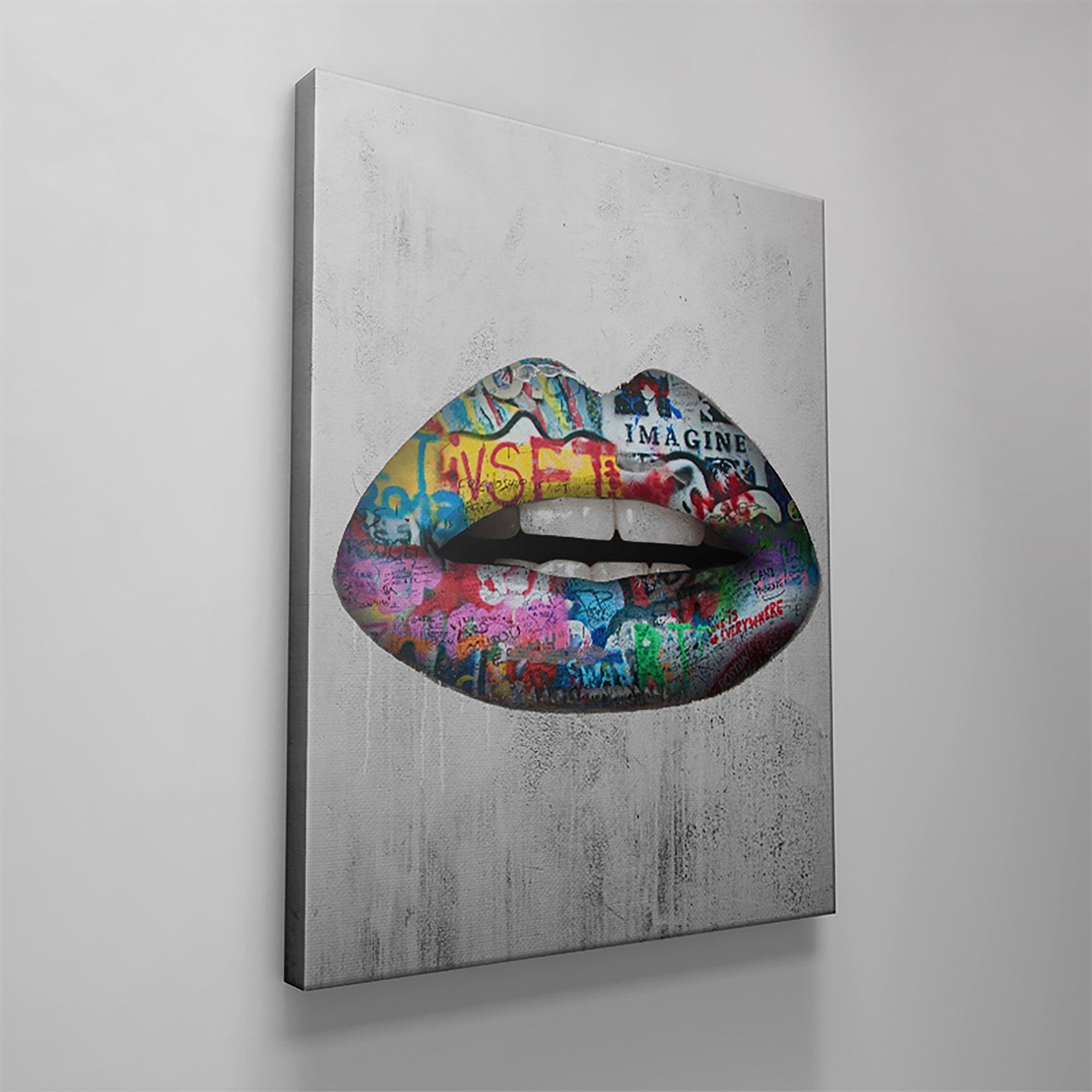 Graffiti Lips