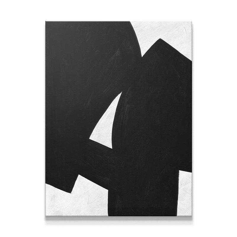 Colliding Shapes Black N.2