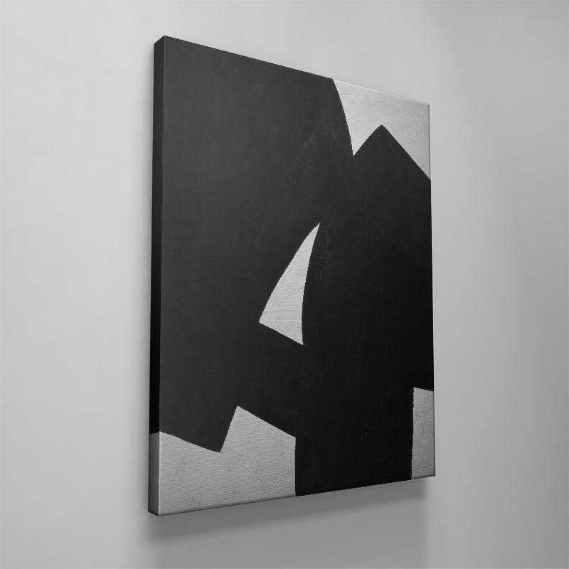 Colliding Shapes Black N.2
