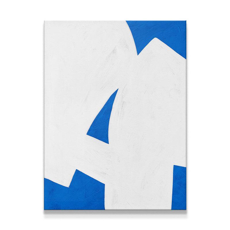 Colliding Shapes Blue N.2