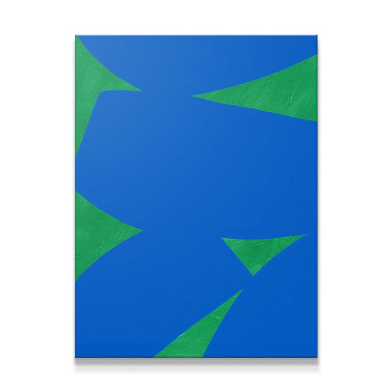 Colliding Shapes Blue N.5