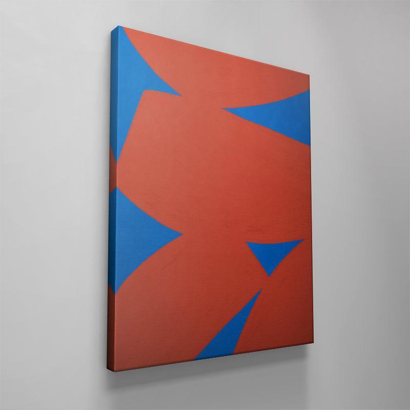 Colliding Shapes Red N.5