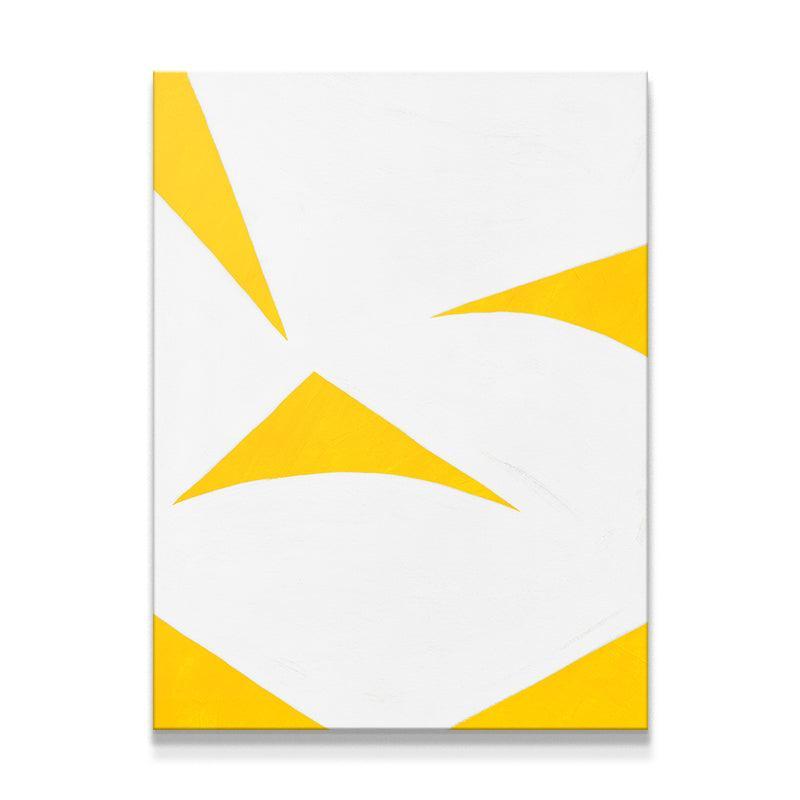 Colliding Shapes Yellow N.6