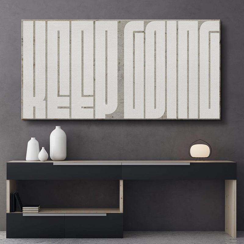 Keep Going - Maze (White)