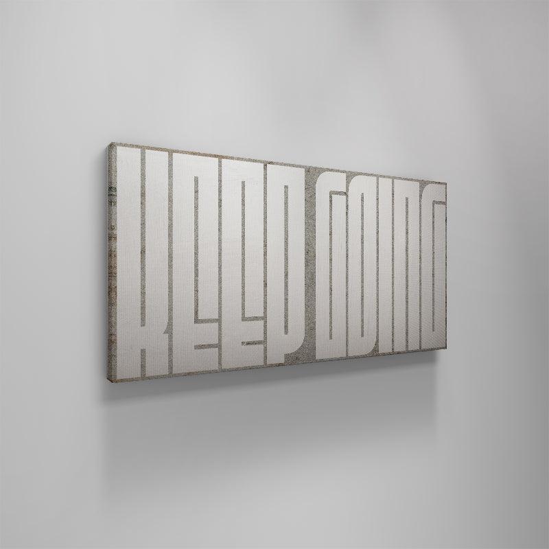 Keep Going - Maze (White)