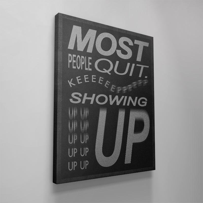 Most People Quit