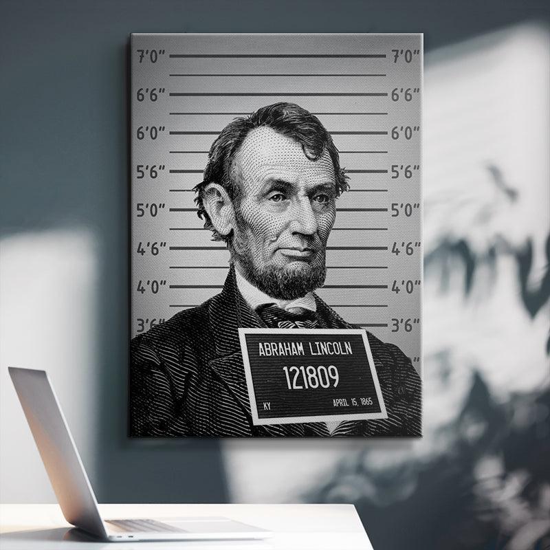 Mug Shot Money ( Abraham Lincoln )