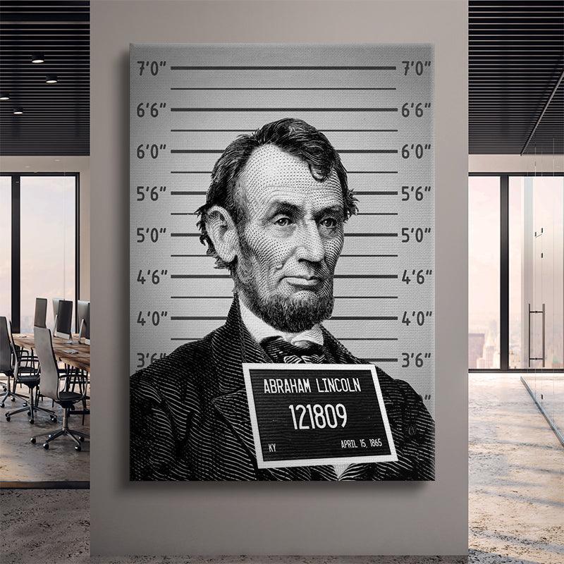 Mug Shot Money ( Abraham Lincoln )