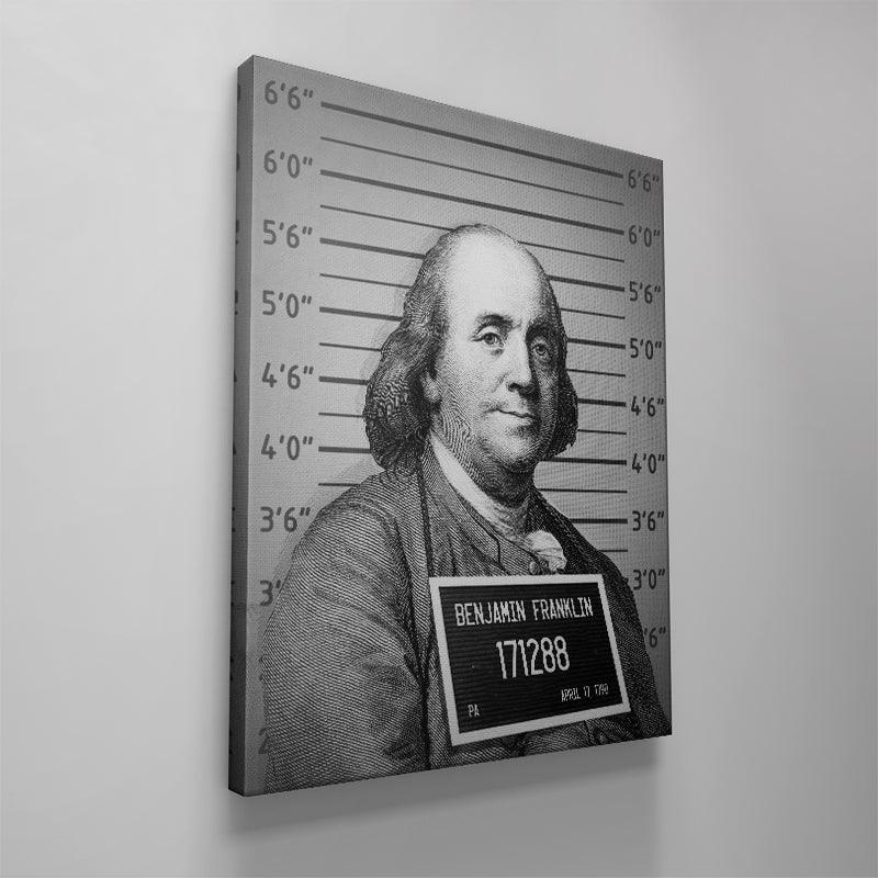 Mug Shot Money ( Benjamin Franklin )