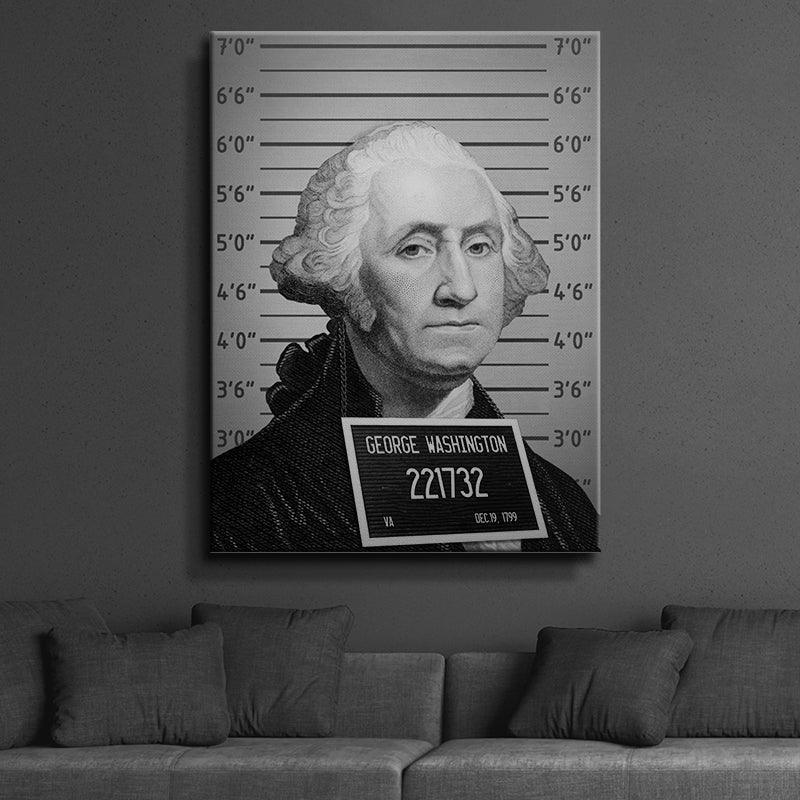 Mug Shot Money ( George Washington )