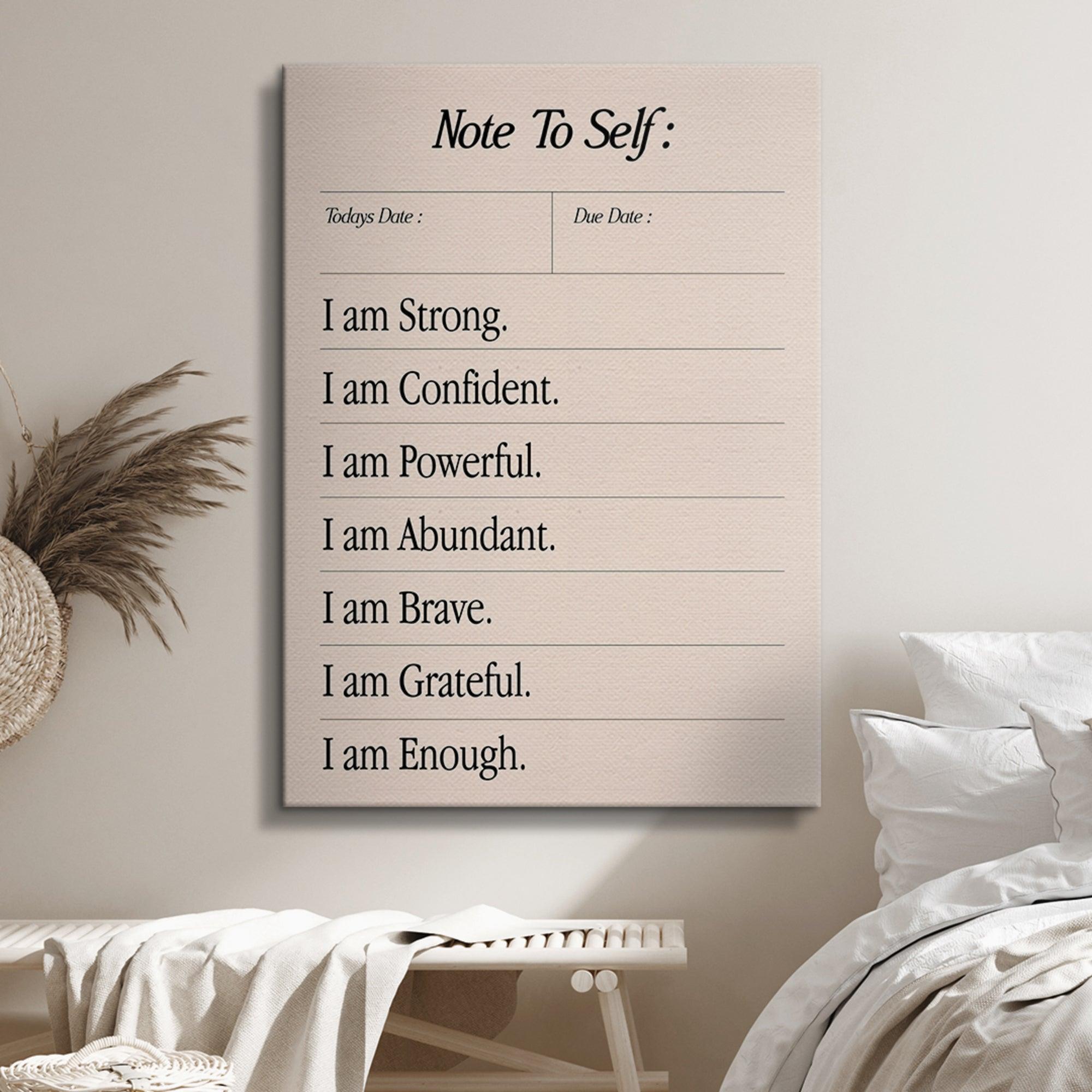 Note To Self