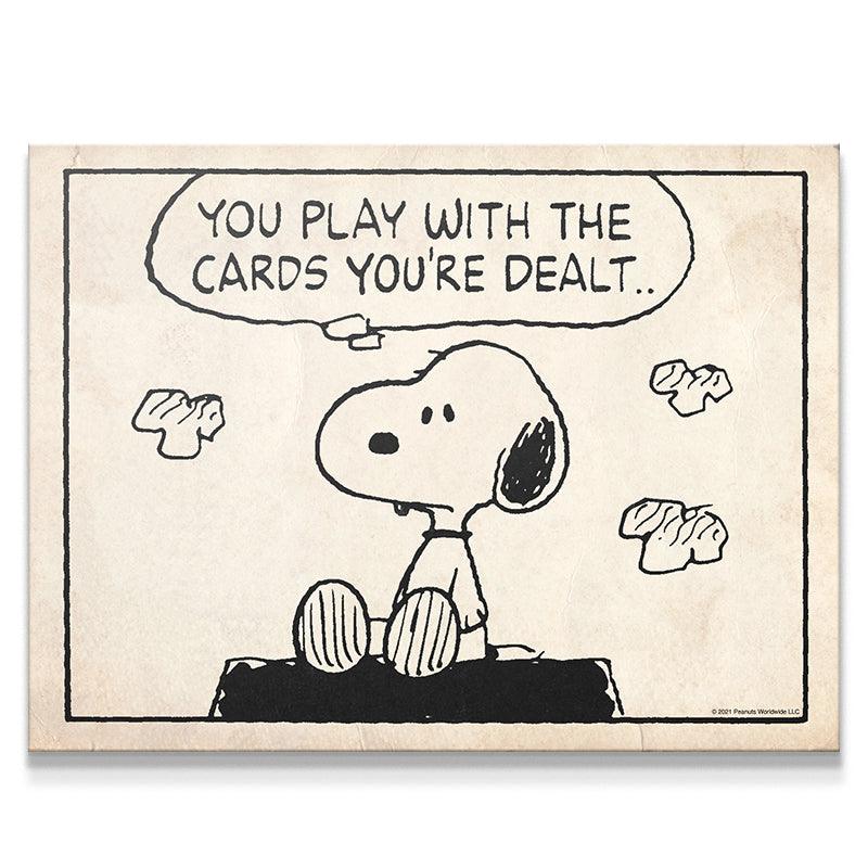 Peanuts - Cards You're Dealt - Sketch