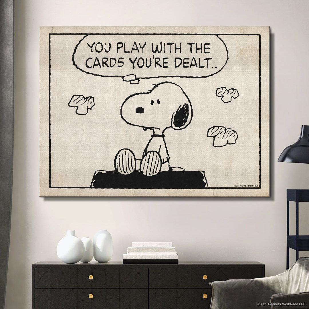 Peanuts - Cards You're Dealt - Sketch