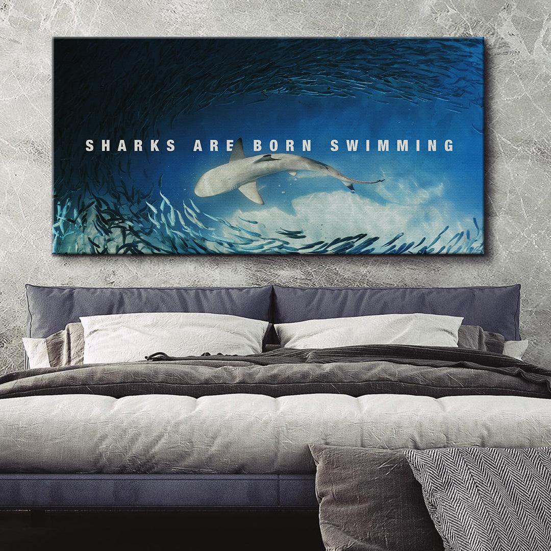 Sharks Are Born Swimming