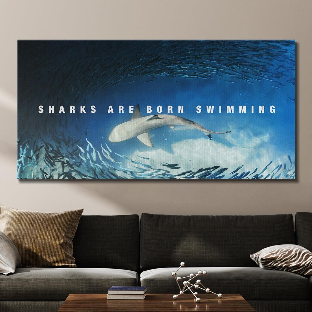 Sharks Are Born Swimming