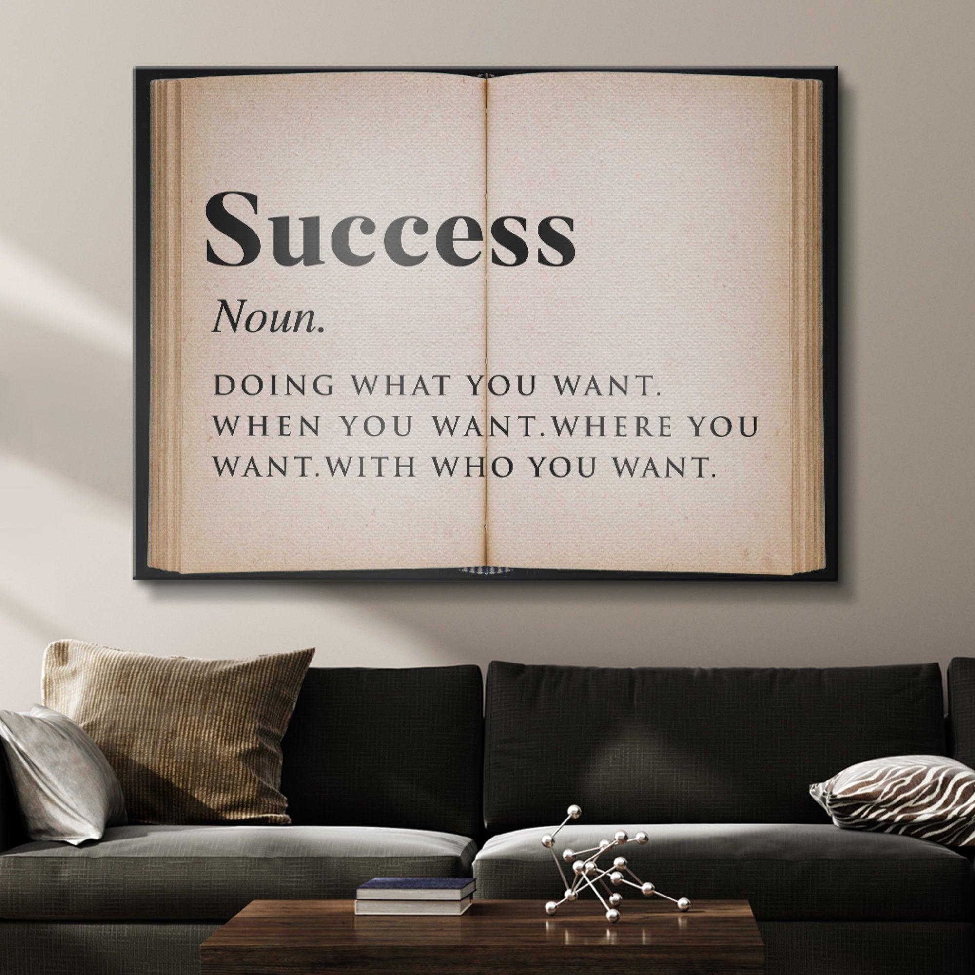 Success - Open Book
