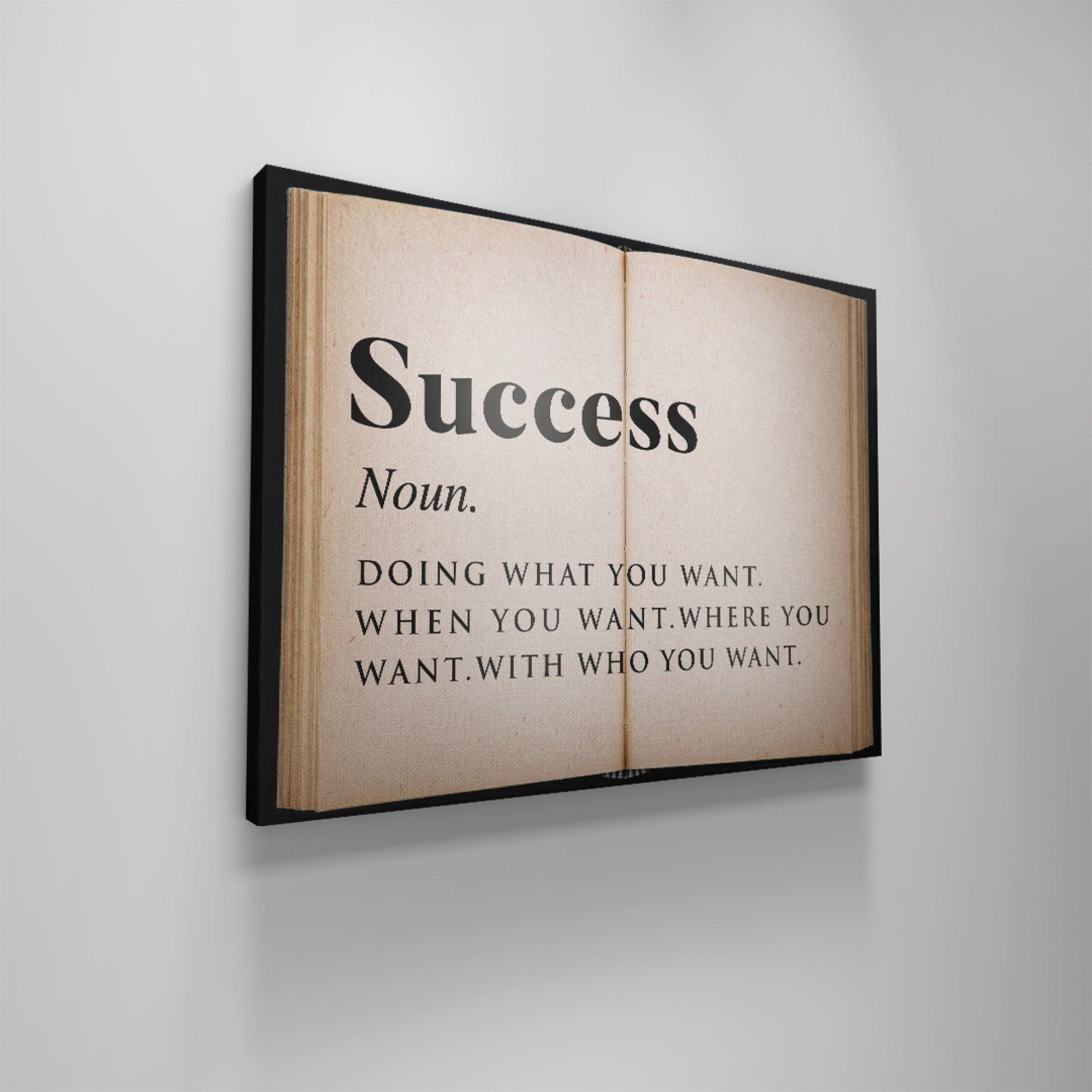 Success - Open Book