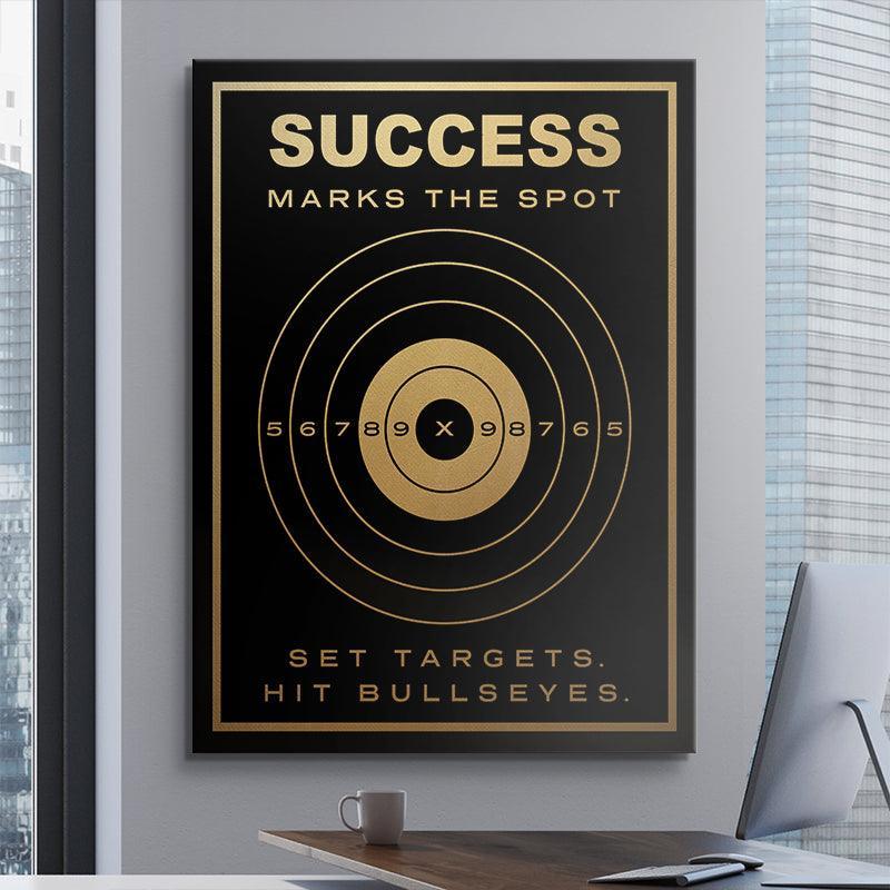 Success Marks The Spot