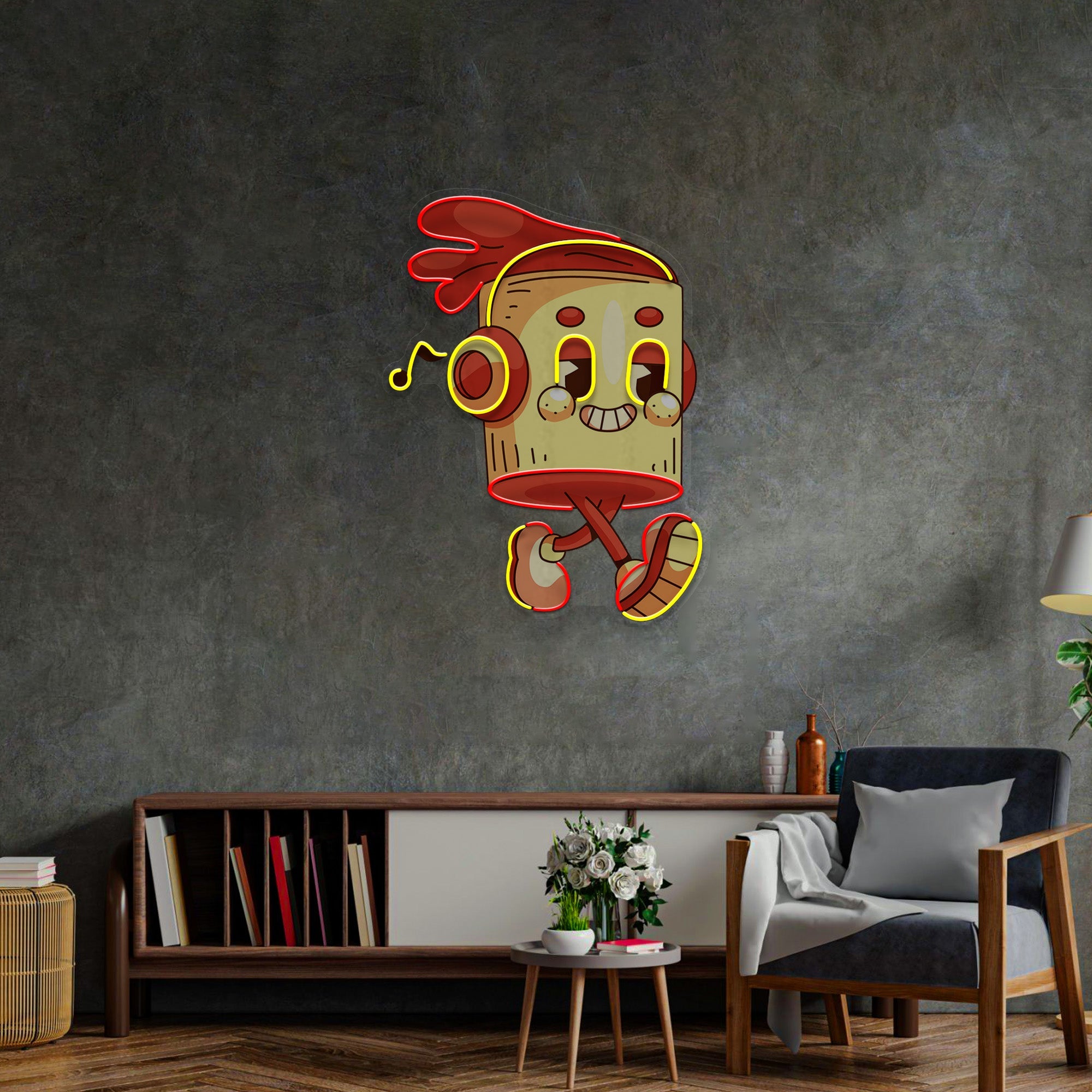 Lattes Pop Art LED Neon Sign Light Pop Art