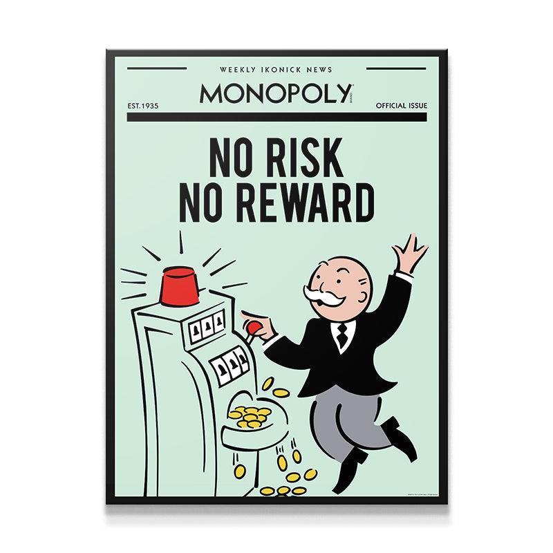 Monopoly - No Risk No Reward (Front Page)