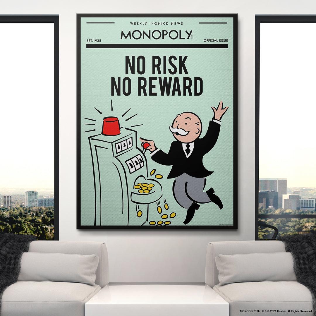 Monopoly - No Risk No Reward (Front Page)