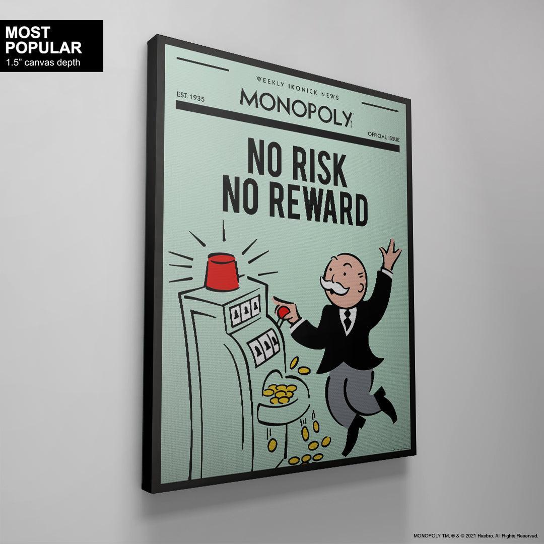 Monopoly - No Risk No Reward (Front Page)