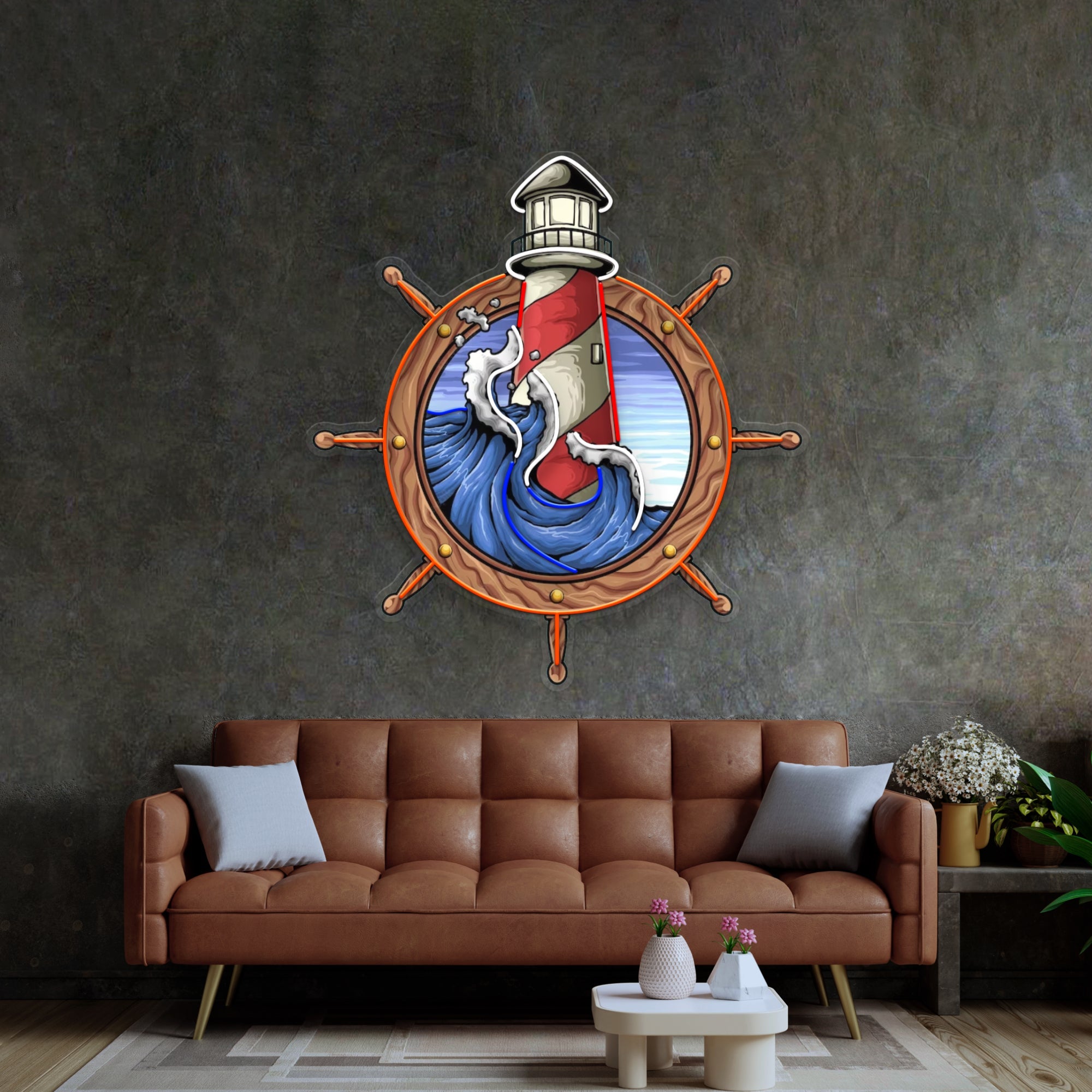 Light House LED Neon Sign Light Pop Art