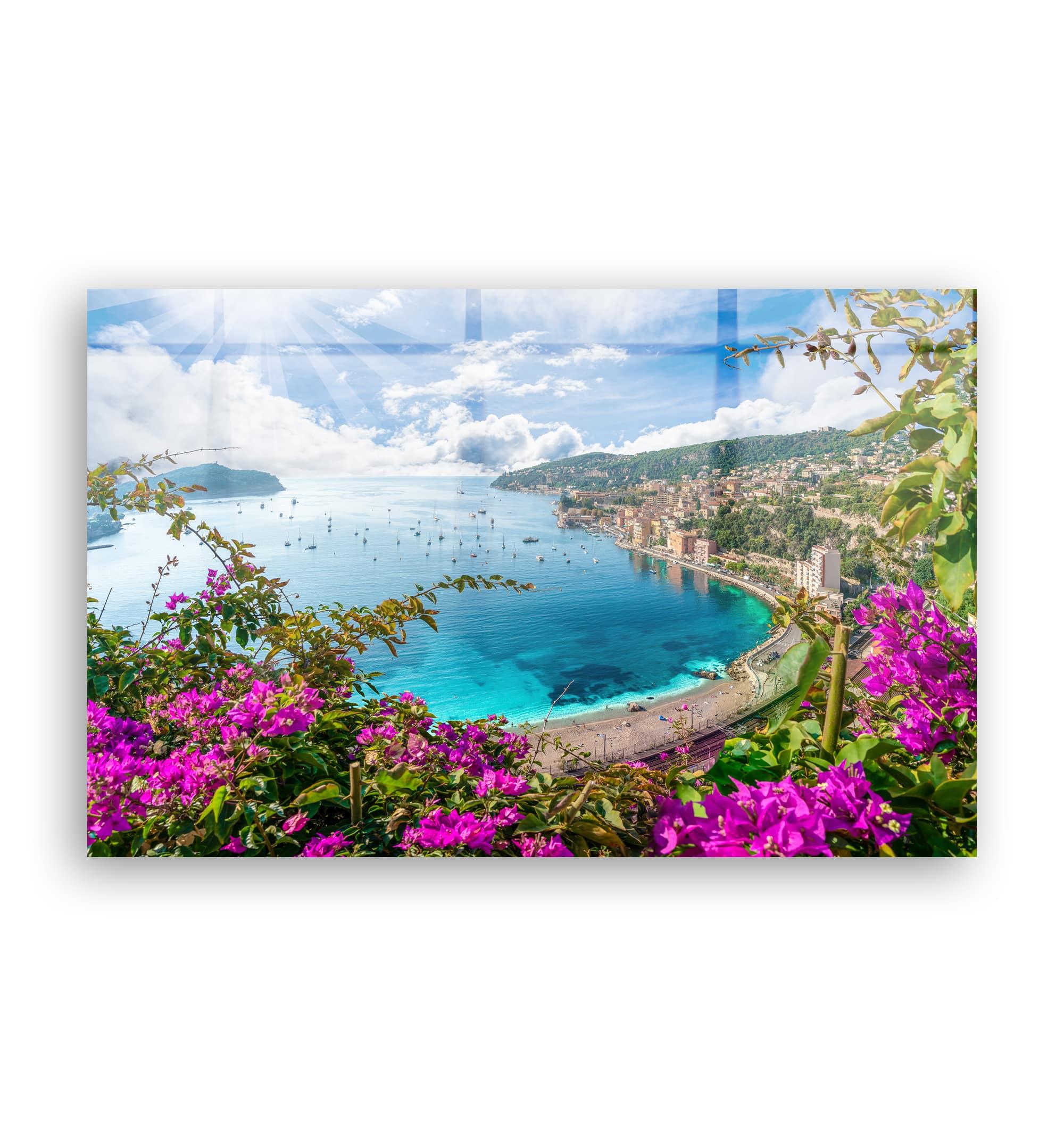 Nice - France | Glass Wall Art