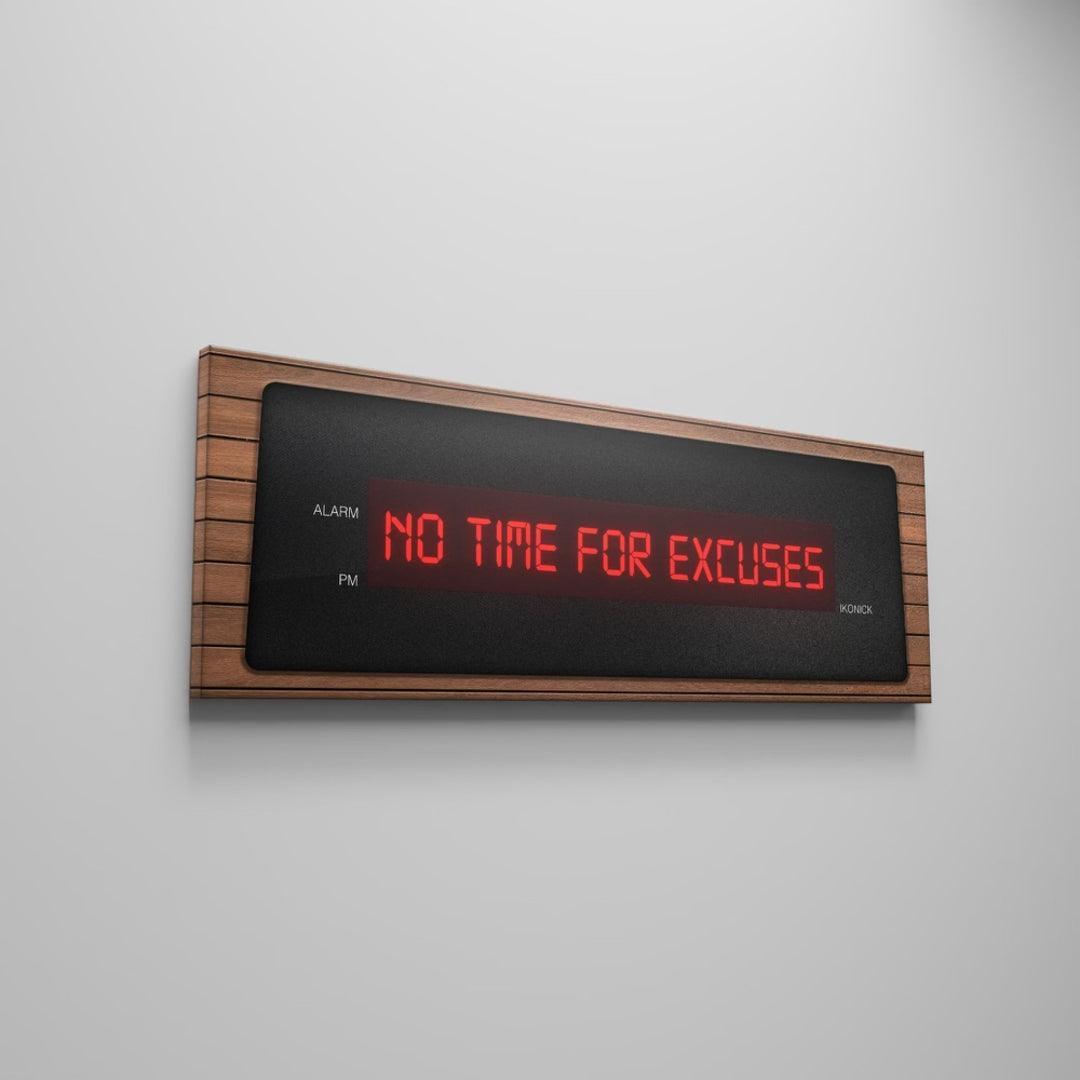 No Time For Excuses (Wood)