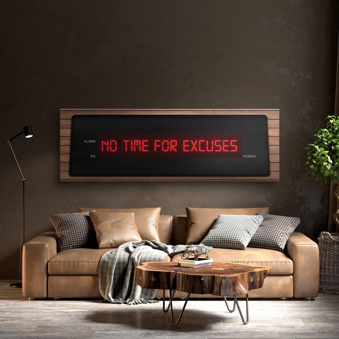 No Time For Excuses (Wood)