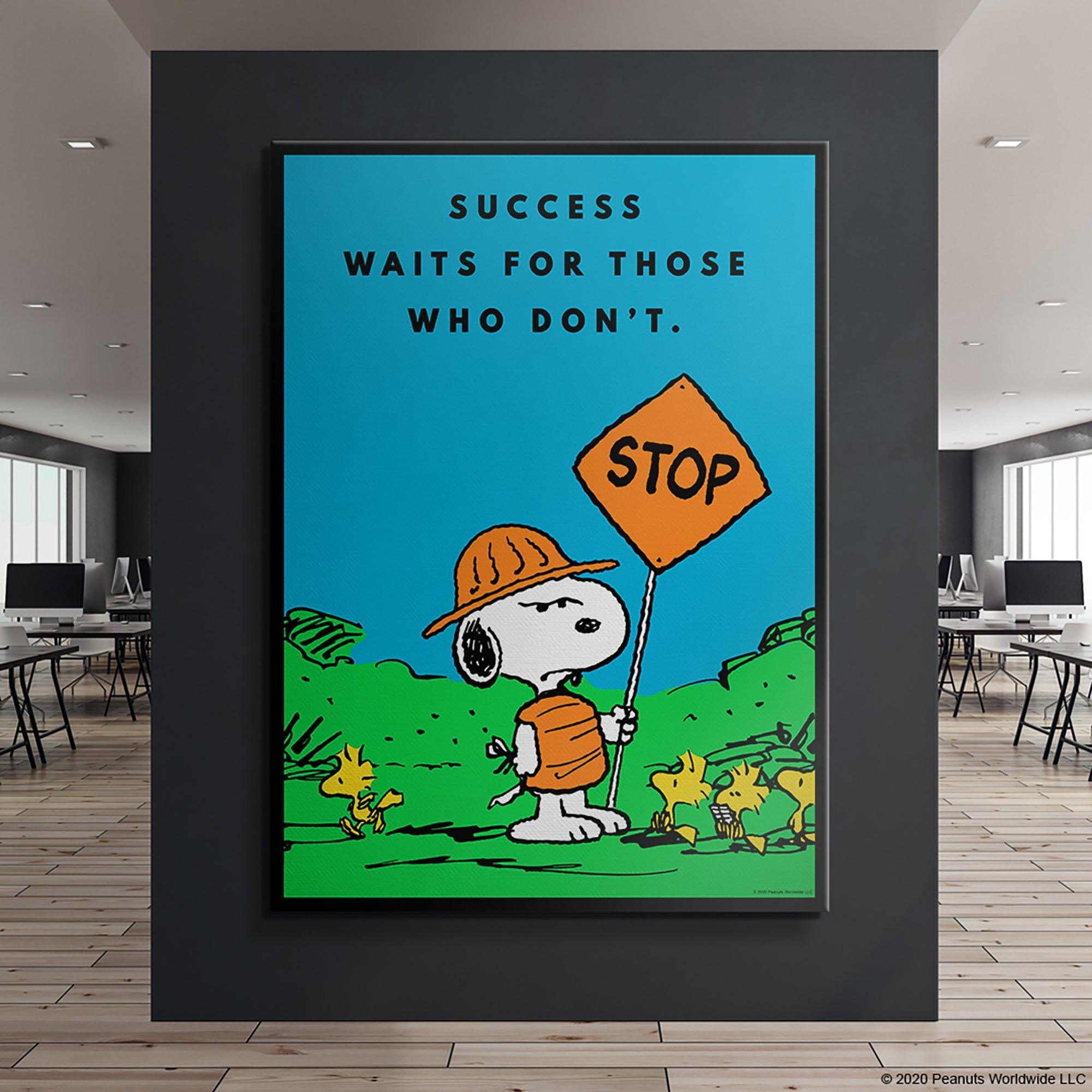 PEANUTS - Success Waits