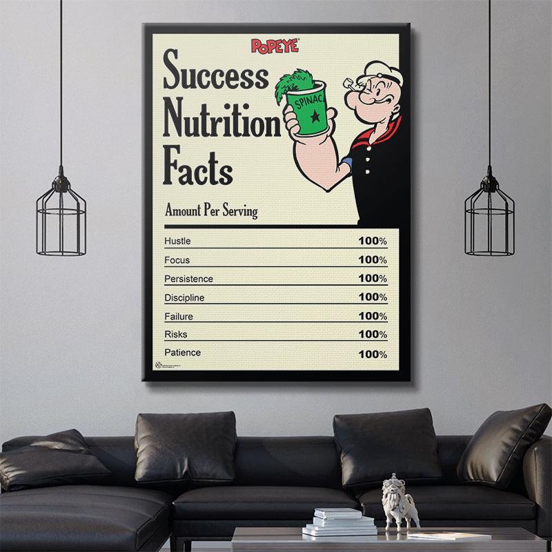 Popeye - Nutrition Facts For Success