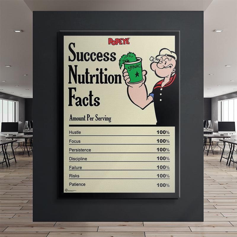 Popeye - Nutrition Facts For Success