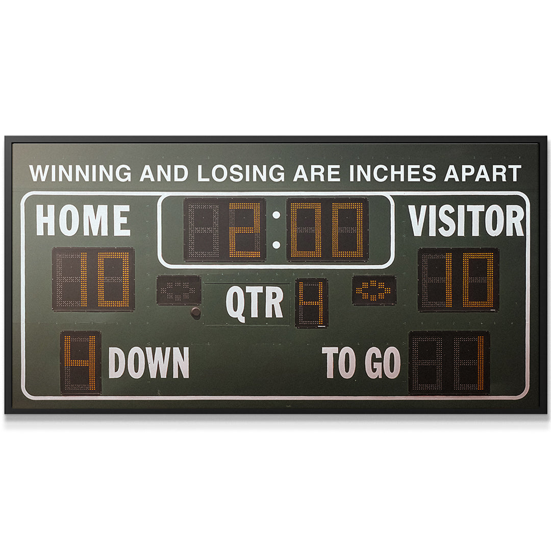 Winning And Losing Are Inches Apart